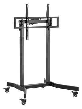 Techly Motorisierter TV Wagen mit einstellb. Höhe fuer 55-100'' schwarz von LumaTech