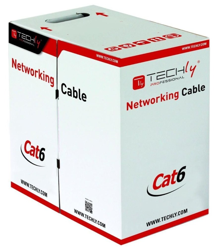 Techly Networking Cable Grey Cat6 F/Utp Ftp - Kabel - Netzwerk