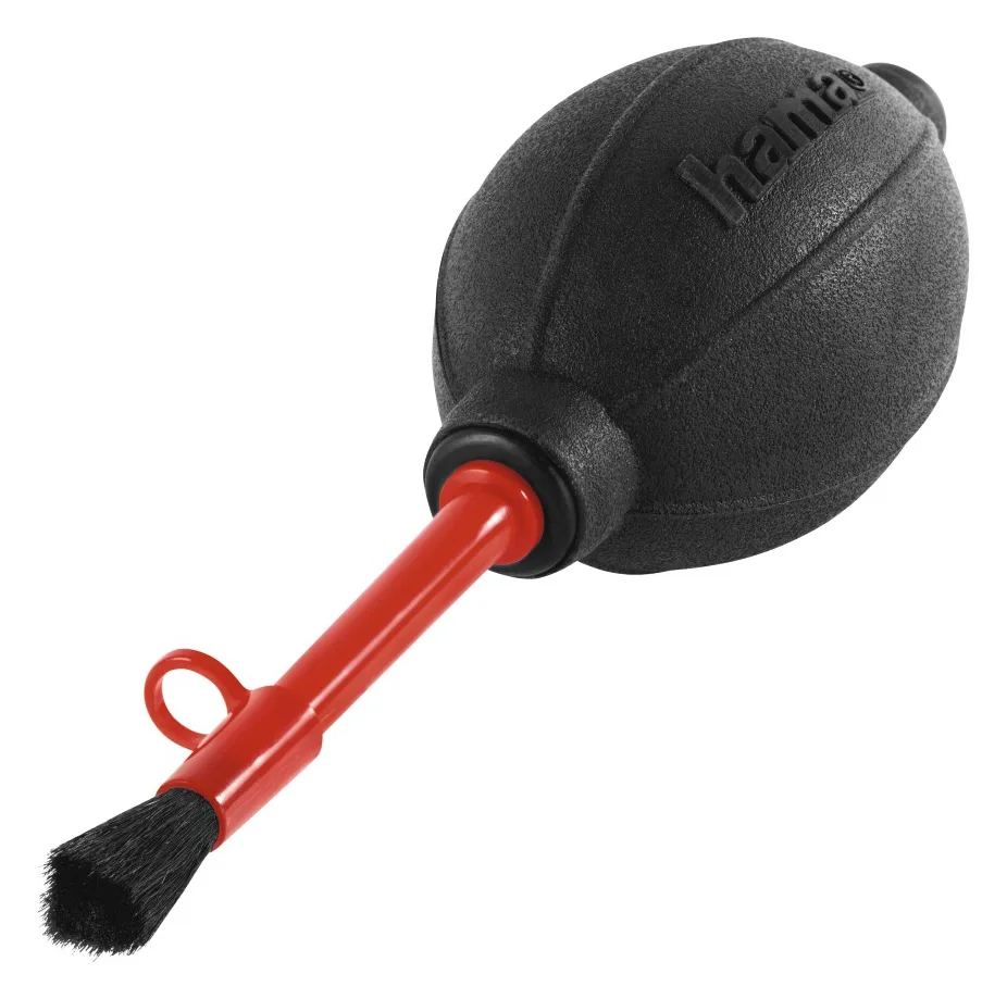 Hama Dust Ex Brush 55 - Luftdruckreiniger für Gerätereinigung - Digitalkamera - Schwarz - Rot - 160 mm - 5,5 cm - 1 Stk, Ansicht 2