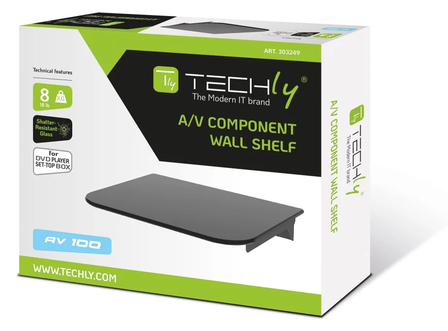 Techly Regal - für Audio-/Videokomponenten, Ansicht 3