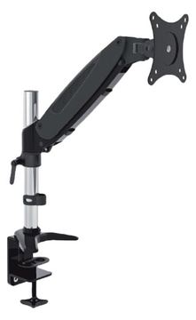 Techly Tubular Gas - Befestigungskit (Spannbefestigung für Tisch, Tischmontage) - für Monitor - glänzend schwarz von LumaTech