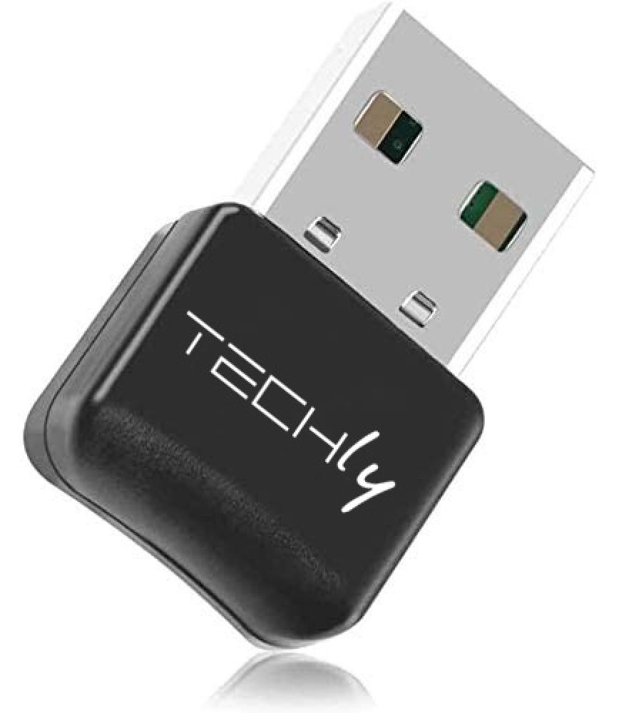 Techly USB-Dongle-Adapter Bluetooth 5.0 Klasse 2+ EDR - Adapter - Audio/Multimedia