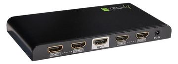 Techly Video-/Audio-Splitter - 4 x HDMI - Desktop von LumaTech