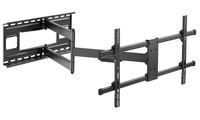 Techly Wandhalterung für 1 LCD TV LED 43-80 1015mm Wandabstand Schwarz von LumaTech