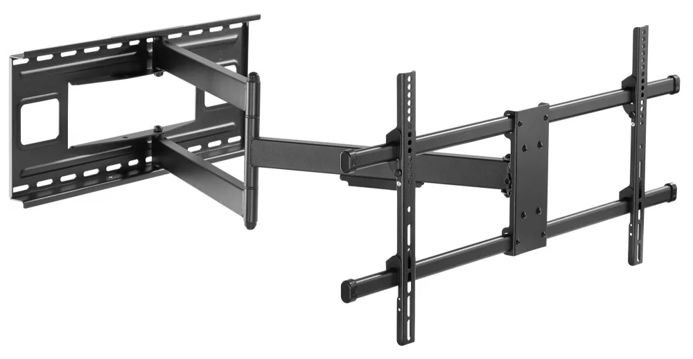 Techly Wandhalterung für 1 LCD TV LED 43-80 1015mm Wandabstand Schwarz, Ansicht 2