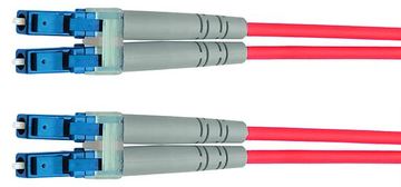 Telegärtner Karl Gärtner - Patch-Kabel - LC Multi-Mode (M) zu LC Multi-Mode (M) - 3 m - 50/125 Mikrom. - OM3 - Blau von LumaTech