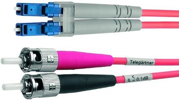 Telegärtner Karl Gärtner - Patch-Kabel - LC Single-Modus (M) zu ST Einzelmodus (M) - 2 m - 9/125 Mikrom. - Gelb von LumaTech