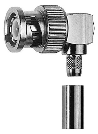 Telegärtner Karl Gärtner BNC-Winkelstecker 50 Ohm Crimp RG 223/U 100023340 - Kabel von LumaTech
