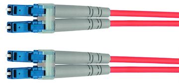 Telegärtner Karl Gärtner Duplex-Rangierkabel 50/125 OM4 L 3 m2xLC Duplex Stecker schwarz - Kabel - Netzwerk von LumaTech