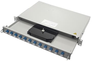 Telegärtner Karl Gärtner H02030T0506 - LC - Grau - Stahl - 1U - 482 mm - 44 mm - 12xLC-D Kupplung von LumaTech