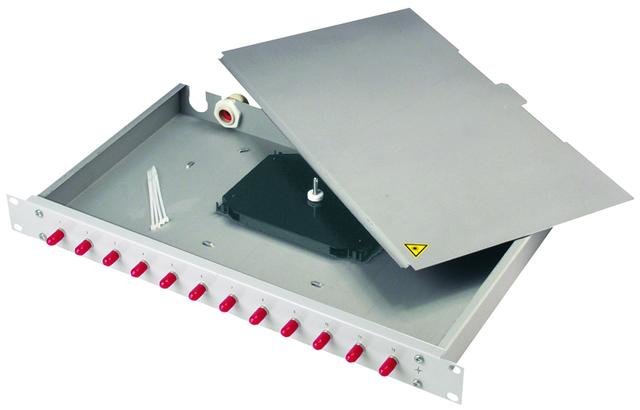 Telegärtner Karl Gärtner H02030T9009 - SC - Grau - Stahl - Rackeinbau - 1U - 482 mm
