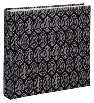 Hama Jumbo-Album La Fleur, 30x30 cm, 100 weiße Seiten, Schwarz von LumaTech