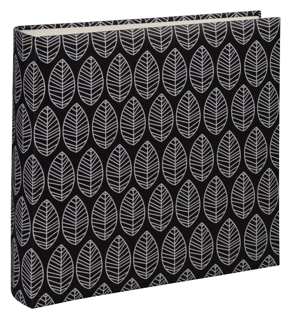 Hama Jumbo-Album La Fleur, 30x30 cm, 100 weiße Seiten, Schwarz