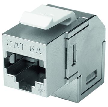 Telegärtner Karl Gärtner J00029A0122 - Abgewinkelt - Silber - RJ-45 - Weiblich - Nickel - Cat6a von LumaTech