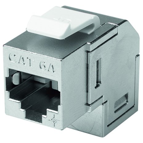 Telegärtner Karl Gärtner J00029A0122 - Abgewinkelt - Silber - RJ-45 - Weiblich - Nickel - Cat6a