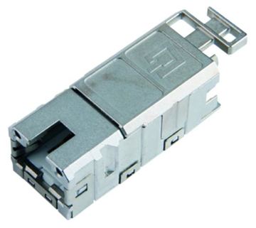 Telegärtner Karl Gärtner J80029A0000 - RJ-45 - Metallisch - Zink - Nickel/Gold - 1 A - 15,6 x 44,5 x 13,2 mm von LumaTech
