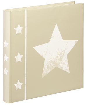 Hama Jumbo-Album Skies, 30x30 cm, 60 weiße Seiten, Beige von LumaTech