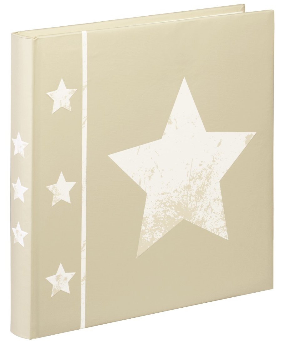 Hama Jumbo-Album Skies, 30x30 cm, 60 weiße Seiten, Beige