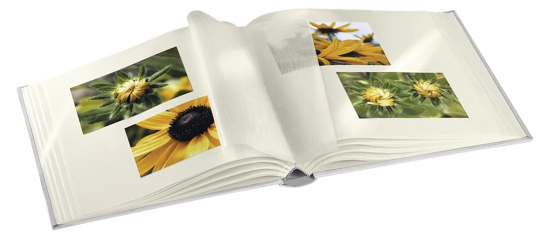 Hama Jumbo-Album Skies, 30x30 cm, 60 weiße Seiten, Beige, Ansicht 4