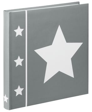 Hama Jumbo-Album Skies, 30x30 cm, 60 weiße Seiten, Grau von LumaTech