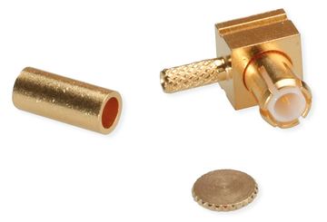 Telegärtner Karl Gärtner MCX-Kabelwinkelstecker cr Au G3 RG-17 100024981 von LumaTech