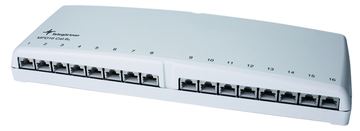 Telegärtner Karl Gärtner MPD16 K - Patch Panel - CAT 6a - RJ-45 X 16 von LumaTech
