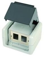 Telegärtner Karl Gärtner RJ45 Outlet IP44 AP - Grau von LumaTech