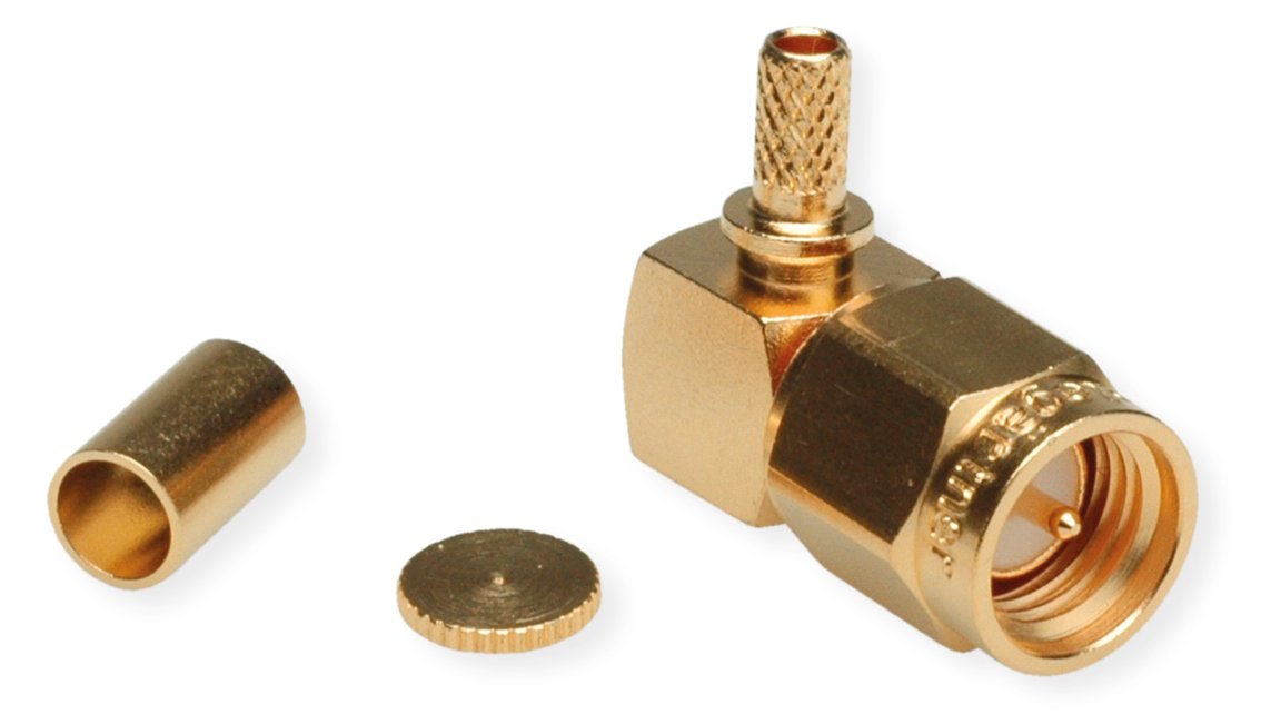 Telegärtner Karl Gärtner SMA-Winkelstecker cr AU G8 RD-316 100027635