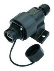 Telegärtner Karl Gärtner STX V1 - RJ-45 - 6a - Schwarz - Kunststoff - IP67 von LumaTech