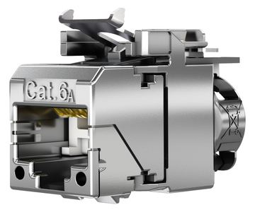 Telegärtner Karl Gärtner Telegärtner 100023209 - RJ-45/11/12 - Silber - Weiblich - Gerade - Nickel - IP2X von LumaTech