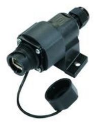 Telegärtner Karl Gärtner Telegärtner STX V1 - RJ-45 - 6a - Schwarz - Kunststoff - IP67 von LumaTech