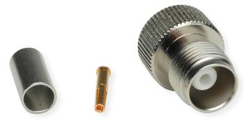 Telegärtner Karl Gärtner TNC-Kabelbuchse Crimp G01 50 Ohm crimp/crimp A0805 RG-58 C/U - 1 Stück von LumaTech