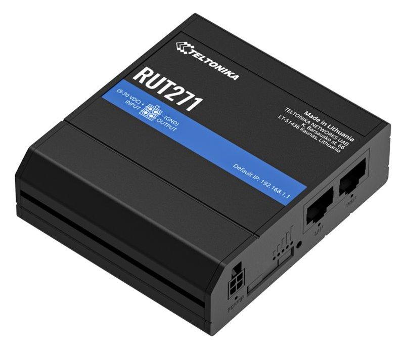 Teltonika · Router· RUT271· Redcap 5G· eSIM
