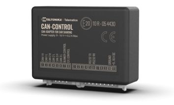Teltonika CAN-CONTROL, Auto, GPS-Tracker, Schwarz, Status, -40 - 85 °C, 36 mm von LumaTech