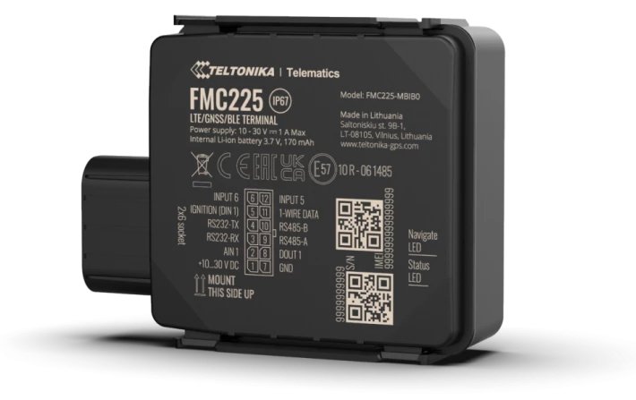 Teltonika FMC225 - GPS/GLONASS/GALILEO/BeiDou/QZSS Tracking-Gerät