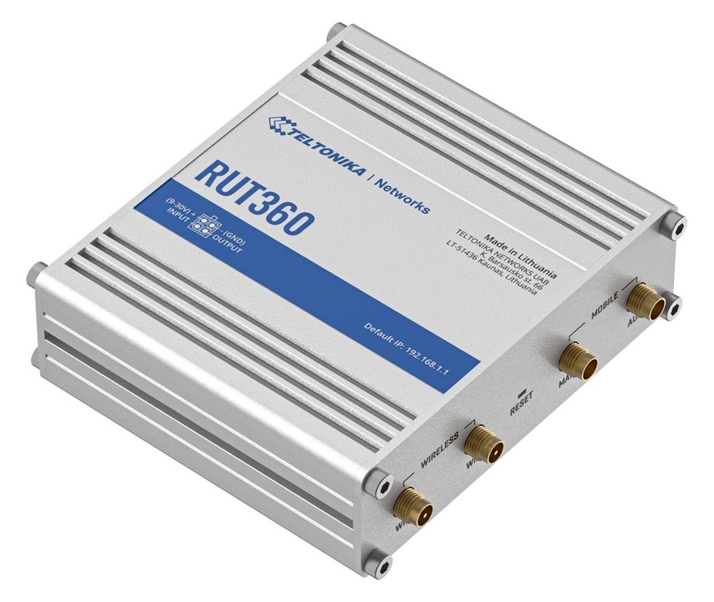 Teltonika RUT360 - Wireless Router - WWAN - 802.11b/g/n