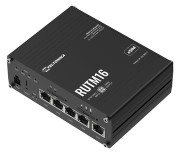Teltonika RUTM16 4G/LTE DUAL-BAND eSIM WiFi Router with global Telit Modem - Router - WLAN von LumaTech