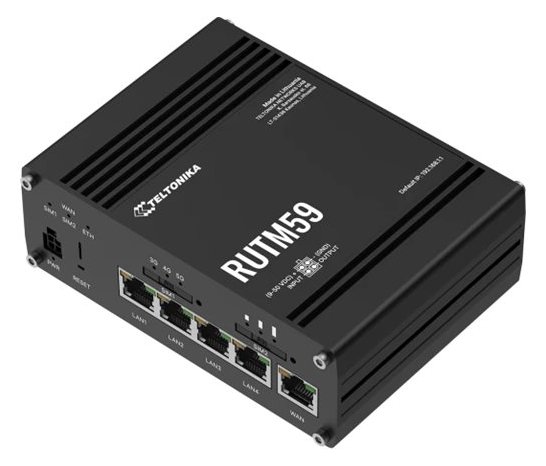 Teltonika RUTM59 - Wireless Router - WWAN 4-Port-Switch