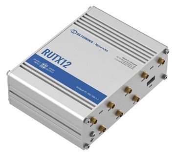Teltonika RUTX12 - Wireless Router - WWAN - 5-Port-Switch von LumaTech