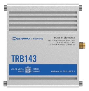 Teltonika TRB143 - Gateway - GigE, M-Bus (Meter-Bus) von LumaTech