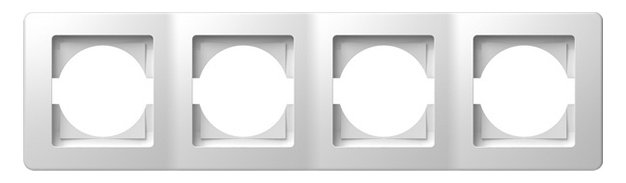 TEM Serie Ekonomik COVER PLATE EKONOMIK 4 HORIZPW