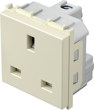 TEM Serie Modul Steckdosen SOCKET BRITISH BS 1363-2+KS2P+ von LumaTech
