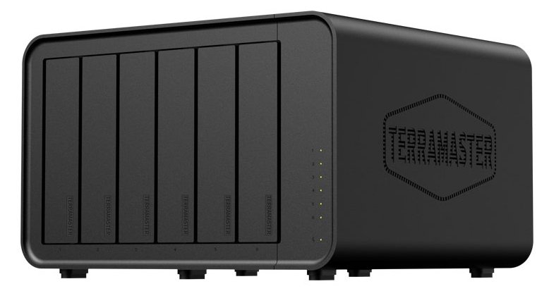 TerraMaster F6-424MAX 6bay 10Core NAS DDR5 RAM Diskless - DAS - NAS