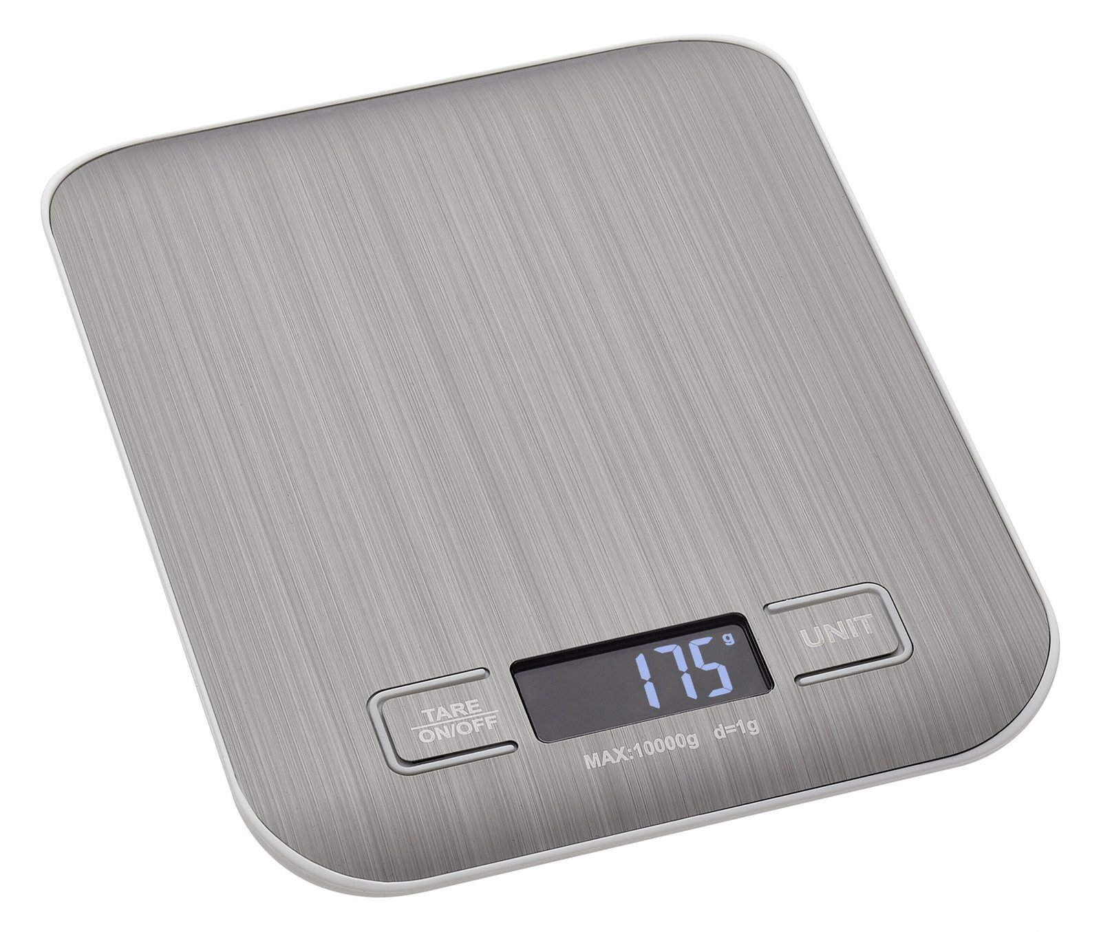 TFA AMARETTI Küchenwaage digital Wägebereich max. 10000 g Silber
