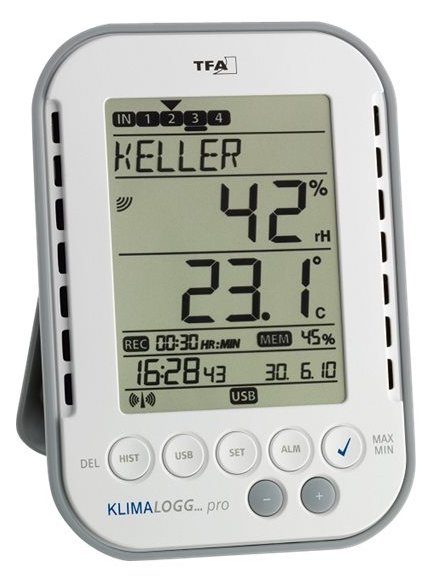 TFA KlimaLogg Pro - Thermo-Hygrometer - digital