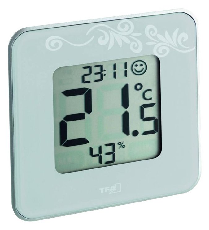TFA Style - Thermo-Hygrometer - digital - helles