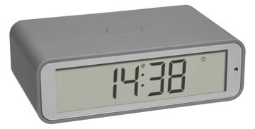 TFA Twist - Digitaler Wecker - Rechteck - Grau - Kunststoff - 12/24 h - Beide Geschlechter von LumaTech