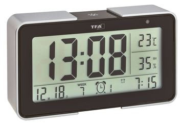 TFA Wecker - rechteckig - elektronisch - Schreibtisch von LumaTech