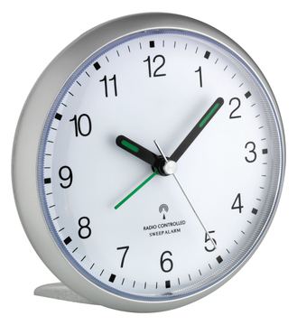 TFA Wecker - rund - Quarz - Schreibtisch von LumaTech