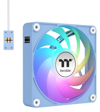 Thermaltake CT120 EX ARGB Sync Hydrangea Blue 3 Pack Gehäuseluefter - Gehäuse-Lüfter - 2.000 rpm von LumaTech